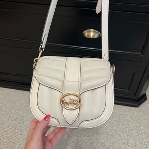 Coach saddle bag purse